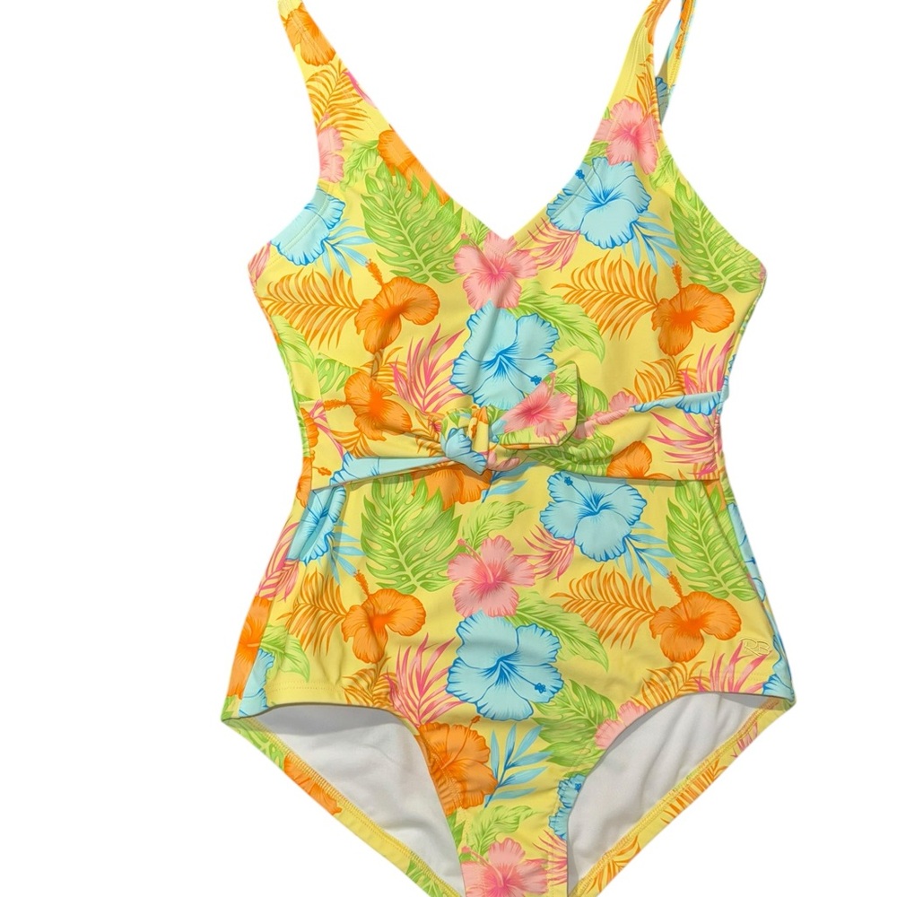 Ruffle Butts Women’s Tropical Flowers Swimwear